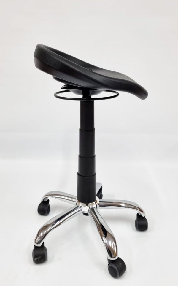 Sit-Stand Stool Side View